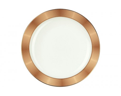 Набор тарелок суповых Золото Royal Aurel 20 см 6 штук