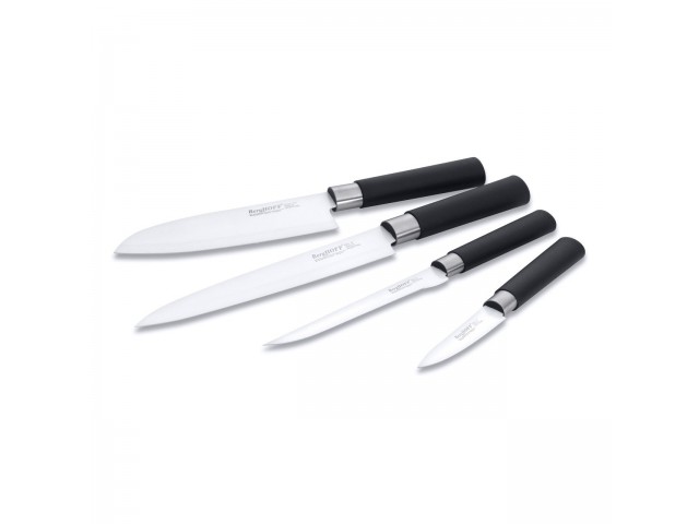 Набор ножей с керамическим покрытием Studio BergHoff белые 4 шт