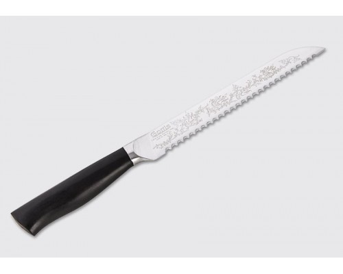 Нож для хлеба Кованный Royal Aurel узкий 20 см