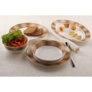 Столовый сервиз Золото Royal Aurel на 6 персон 27 предметов