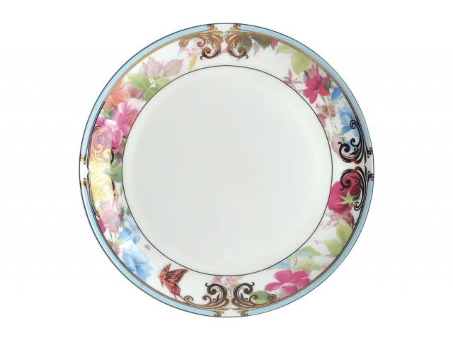 Набор тарелок Цветущий сад Royal Aurel 25 см 6 штук