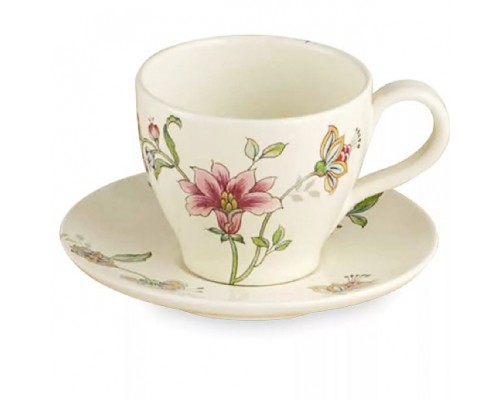 Чашка чайная с блюдцем 13см Прованс Nuova Ceramica