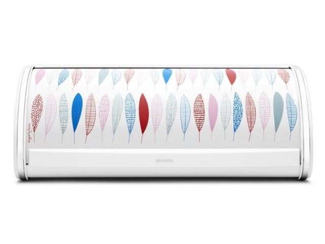 Хлебница со сдвигающейся крышкой LE Brabantia Разноцветные перья