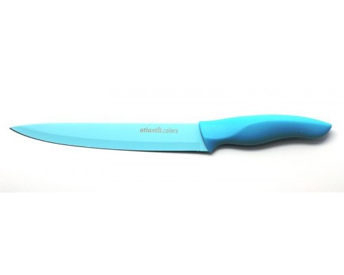 Нож для нарезки Microban 20см Голубой