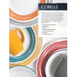 Набор столовой посуды Corelle Brushed Red на 4 персоны