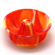 Форма для выпечки Шарлотка Aatlantis Silicon Оранжевая радуга
