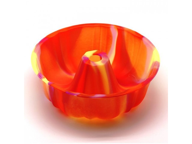 Форма для выпечки Шарлотка Aatlantis Silicon Оранжевая радуга