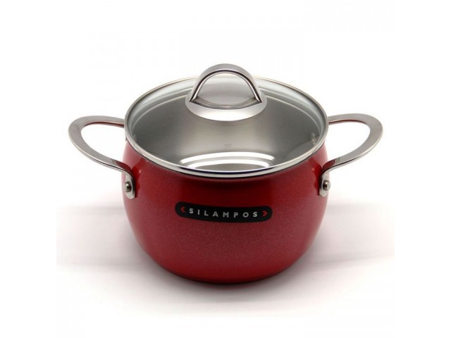 Глубокая кастрюля Silampos ОКЕАН РЭД 4,4л (20см)