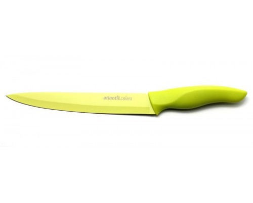 Нож для нарезки Microban 20см Зеленый