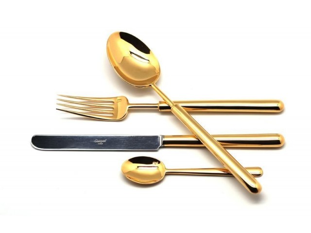 Набор столовых приборов Cutipol BALI GOLD на 6 персон 24 предмета