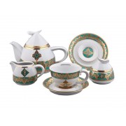 Сервиз чайный Rudolf Kampf Кельт 2297 на 6 персон 15 предметов с чайником 1,2 л в подарочном коробе