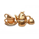 Сервиз чайный Rudolf Kampf Кельт 2252 на 6 персон 15 предметов с чайником 1,2 л в подарочном коробе