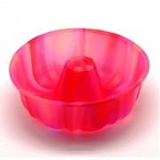 Форма для выпечки Шарлотка Aatlantis Silicon Розовая радуга