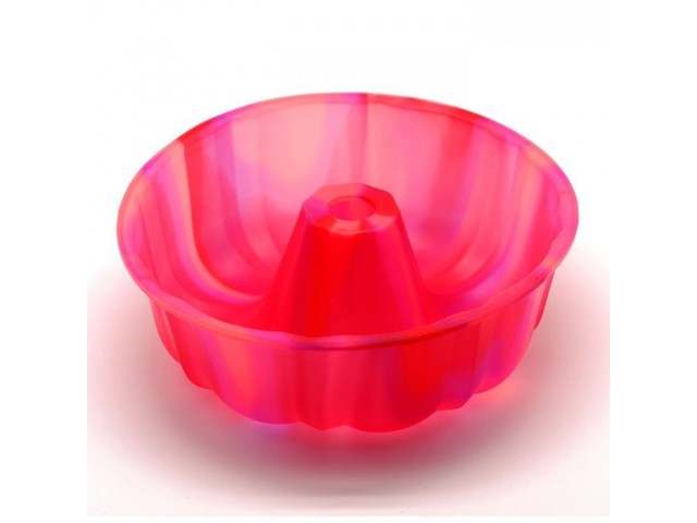Форма для выпечки Шарлотка Aatlantis Silicon Розовая радуга