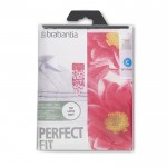 Чехол PerfectFit 124х45 см C 2 мм поролона, Розовый сантини Brabantia