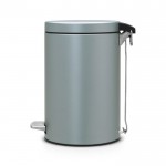Ведро для мусора с педалью Brabantia 12л мятный металлик Ведро для мусора с педалью Brabantia 12л мятный металлик