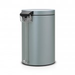 Ведро для мусора с педалью Brabantia 12л мятный металлик Ведро для мусора с педалью Brabantia 12л мятный металлик