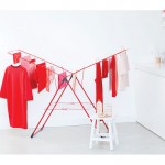 Сушилка для белья напольная 20 м навески Красный Brabantia Сушилка для белья напольная 20 м навески Красный Brabantia