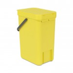 Встраиваемое мусорное ведро Brabantia Sort & Go 12 л Желтый Встраиваемое мусорное ведро Brabantia Sort & Go 12 л Желтый