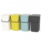 Встраиваемое мусорное ведро Brabantia Sort & Go 12 л Желтый Встраиваемое мусорное ведро Brabantia Sort & Go 12 л Желтый