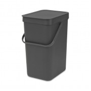 Встраиваемое мусорное ведро Brabantia Sort & Go 12 л Серый