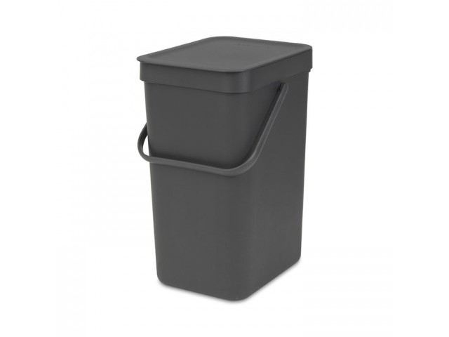 Встраиваемое мусорное ведро Brabantia Sort & Go 12 л Серый