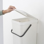 Встраиваемое мусорное ведро Brabantia Sort & Go 16 л Белый
