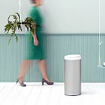 Мусорный бак Brabantia FlipBin 30л стальной полированный Мусорный бак Brabantia FlipBin 30л стальной полированный