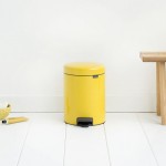 Мусорный бак newicon 5 л Желтая маргаритка Brabantia