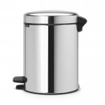 Мусорный бак newicon 5 л Brabantia металлическое внутреннее ведро, стальной полированный