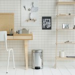 Мусорный бак newicon 5 л Brabantia металлическое внутреннее ведро, стальной полированный