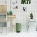 Мусорный бак newicon 12 л Зеленый Brabantia с педалью