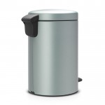 Мусорный бак newicon 12 л Мятный металлик Brabantia