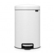 Мусорный бак newicon 12 л Минерально-белый Brabantia с педалью