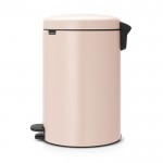 Мусорный бак Brabantia с педалью newIcon 20л Розовый