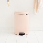 Мусорный бак Brabantia с педалью newIcon 20л Розовый