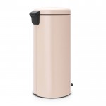 Мусорный бак Brabantia с педалью newIcon 30л Розовый