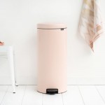 Мусорный бак Brabantia с педалью newIcon 30л Розовый