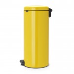 Мусорный бак Brabantia с педалью newIcon 30л Желтый