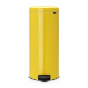 Мусорный бак Brabantia с педалью newIcon 30л Желтый