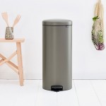 Мусорный бак newicon 30 л Платиновый Brabantia