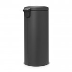 Мусорный бак newicon 30 л Brabantia Минерально-графитовый Мусорный бак newicon 30 л Brabantia Минерально-графитовый