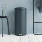 Мусорный бак newicon 30 л Brabantia Минерально-графитовый Мусорный бак newicon 30 л Brabantia Минерально-графитовый