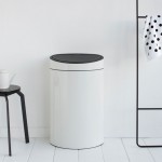 Мусорный бак Touch Bin New 40 л Белый Brabantia