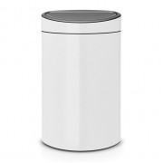 Мусорный бак Touch Bin New 40 л Белый Brabantia