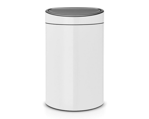 Мусорный бак Touch Bin New 40 л Белый Brabantia
