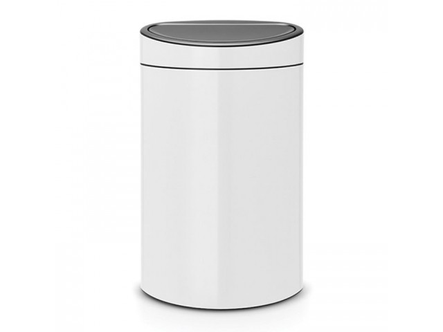 Мусорный бак Touch Bin New 40 л Белый Brabantia
