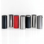 Мусорный бак Touch Bin New 30 л стальной полированный Brabantia