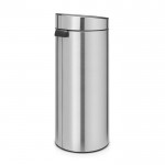 Мусорный бак Touch Bin New 30 л стальной матовый Brabantia