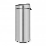 Мусорный бак Touch Bin New 30 л стальной матовый Brabantia